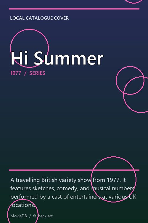 Hi Summer poster