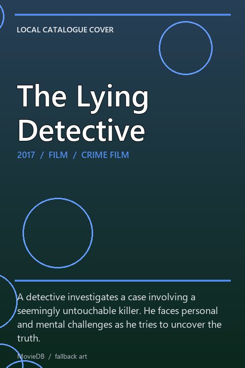 The Lying Detective poster