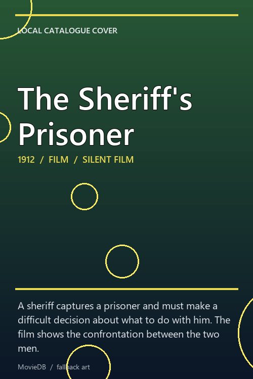 The Sheriff's Prisoner poster