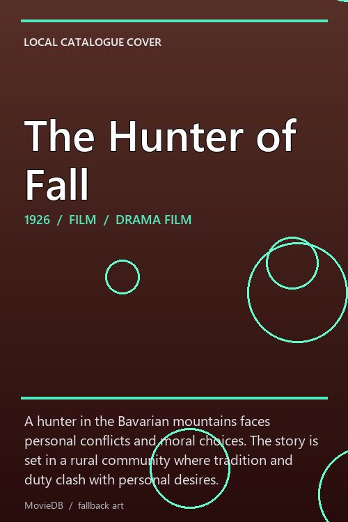 The Hunter of Fall poster