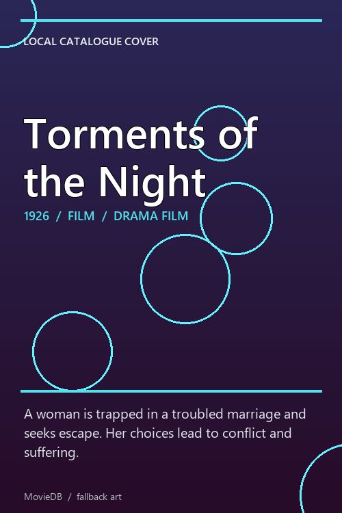 Torments of the Night poster