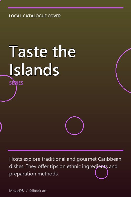Taste the Islands poster