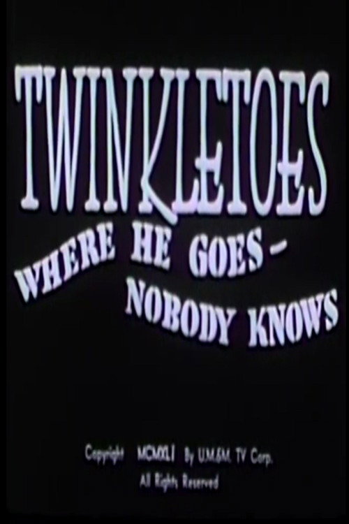 Twinkletoes - Where He Goes Nobody Knows poster