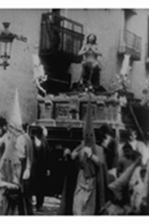 Procession at Seville and bullfighting scenes poster