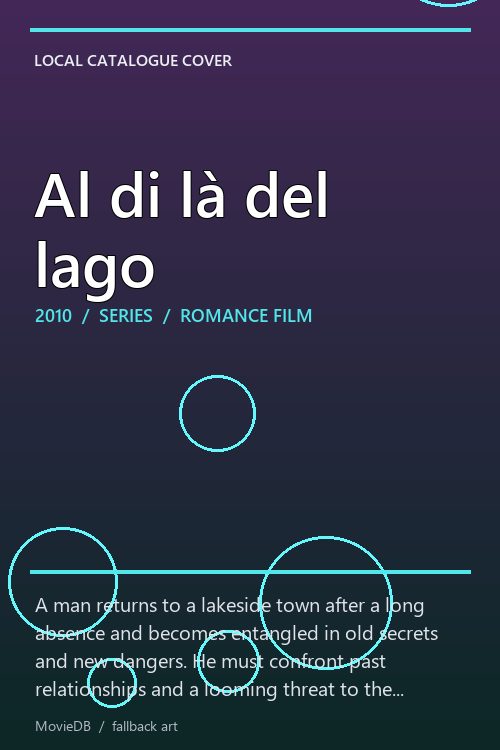 Al di là del lago poster