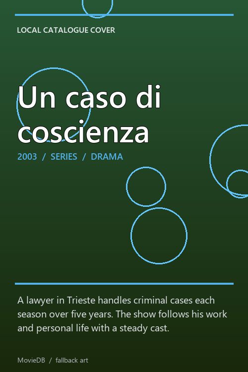 Un caso di coscienza poster