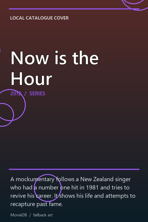 Now is the Hour poster