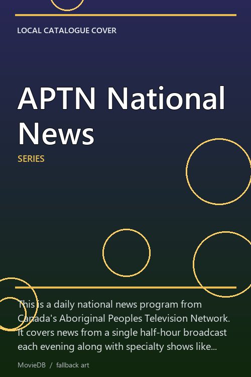 APTN National News poster