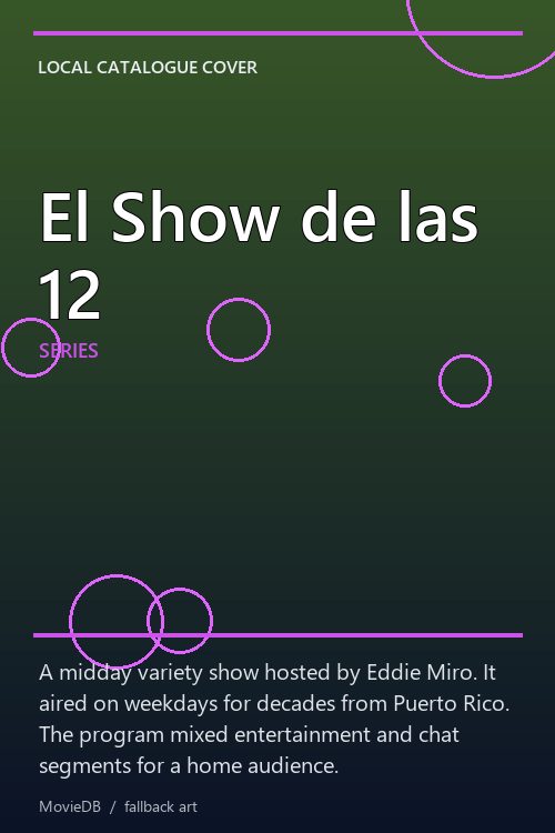 El Show de las 12 poster