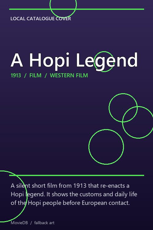 A Hopi Legend poster