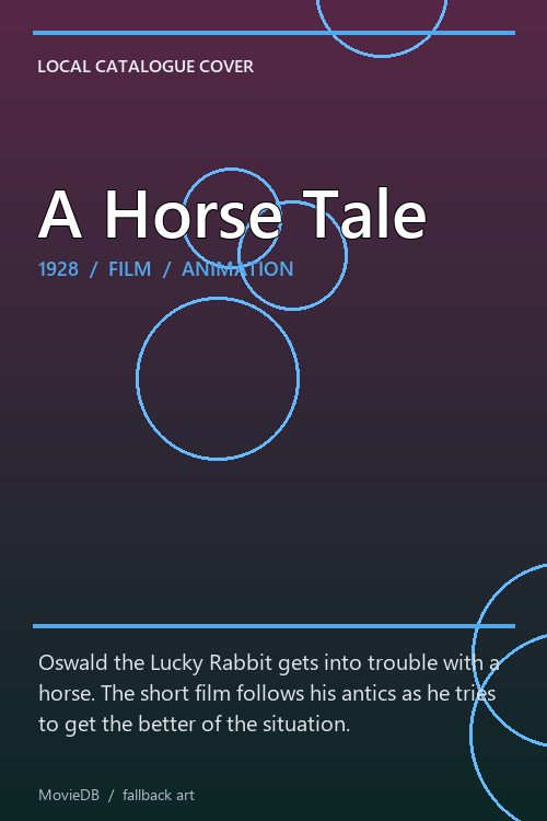 A Horse Tale poster