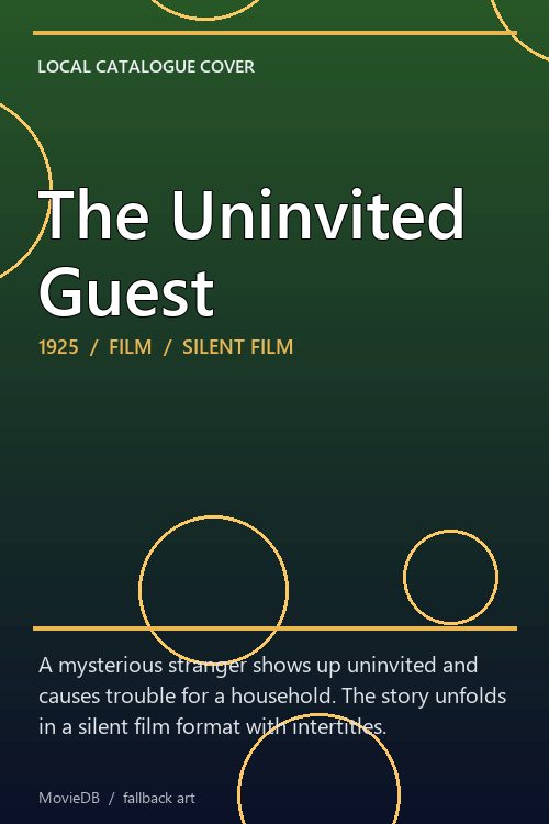 The Uninvited Guest poster