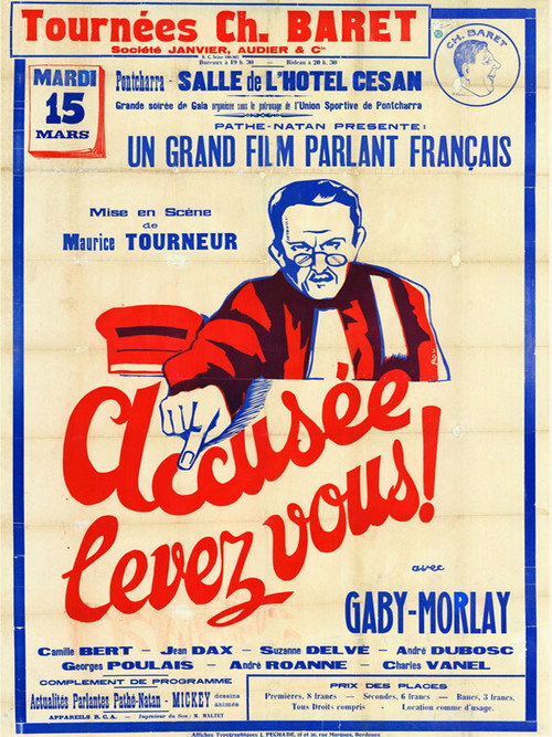 Accused poster