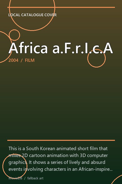 Africa a.F.r.I.c.A poster