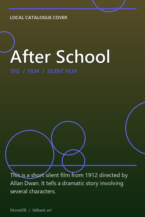 After School poster