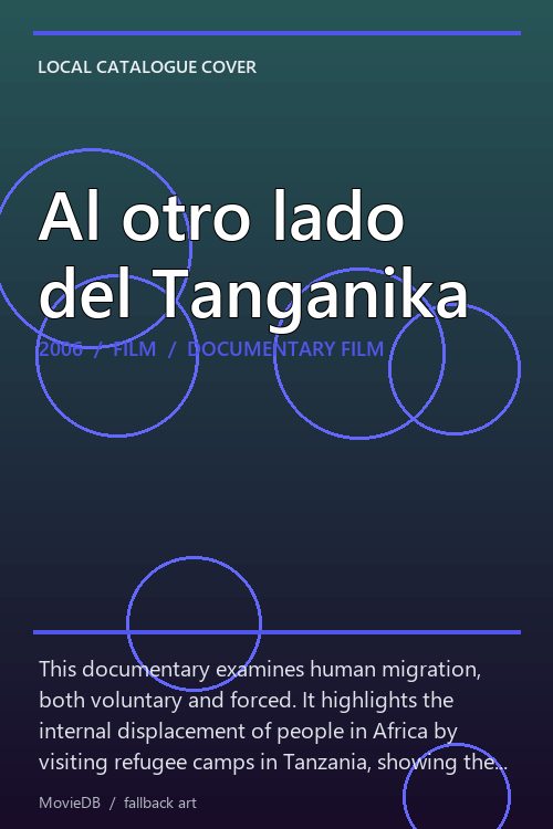 Al otro lado del Tanganika poster