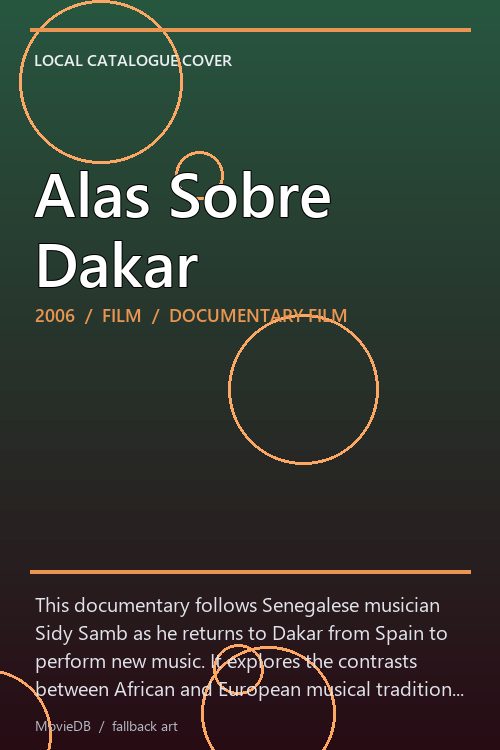 Alas Sobre Dakar poster
