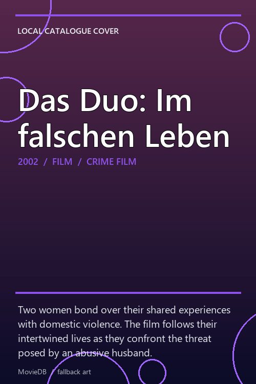 Das Duo: Im falschen Leben poster
