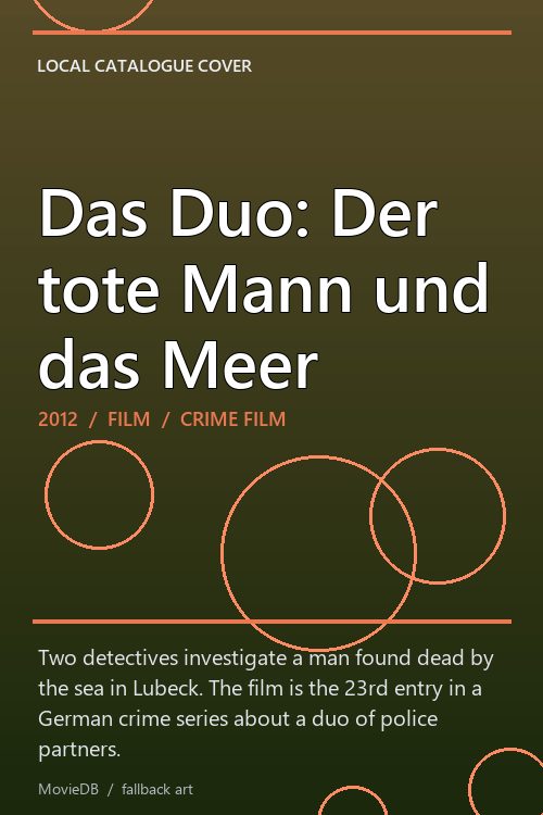 Das Duo: Der tote Mann und das Meer poster