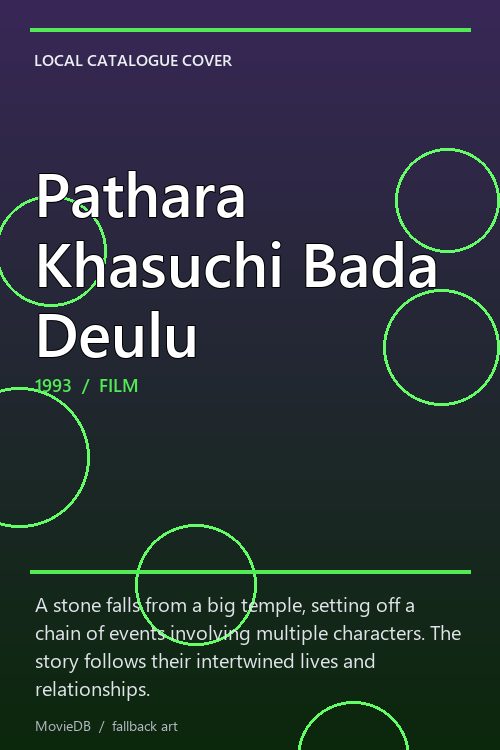 Pathara Khasuchi Bada Deulu poster