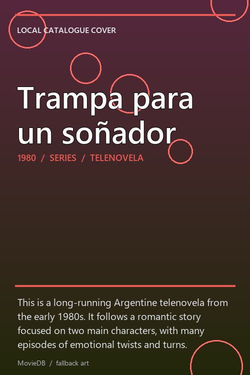 Trampa para un soñador poster