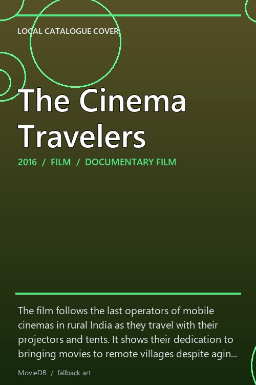 The Cinema Travelers poster