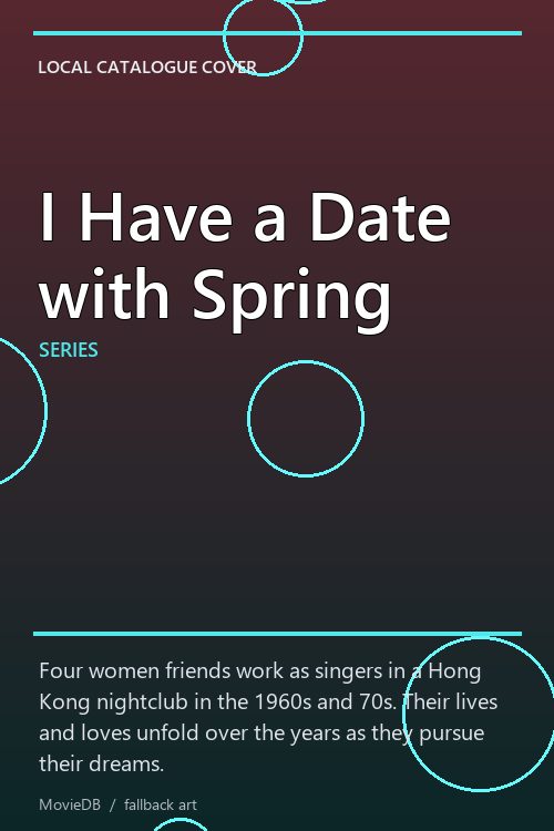 I Have a Date with Spring poster