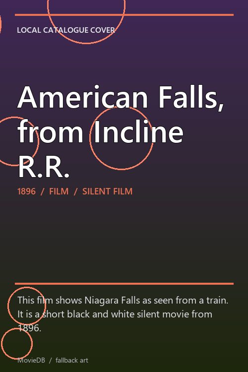 American Falls, from Incline R.R. poster