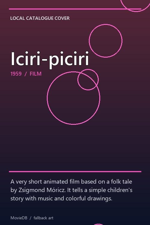 Iciri-piciri poster