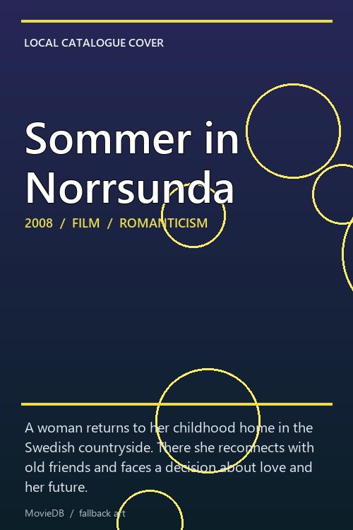 Sommer in Norrsunda poster