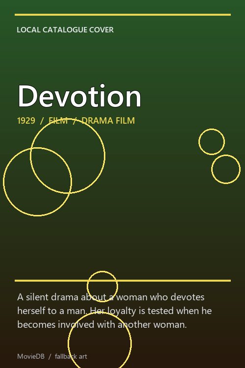 Devotion poster