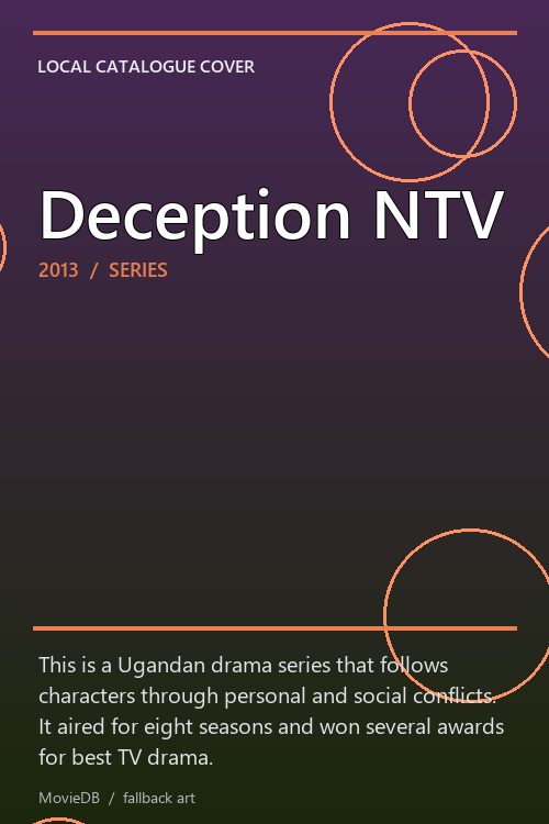 Deception NTV poster