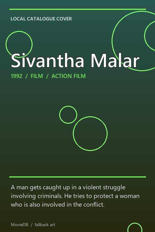 Sivantha Malar poster