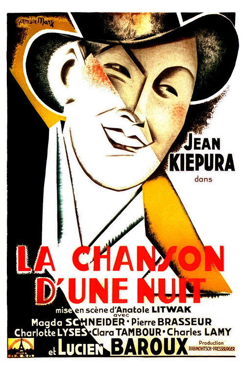 La chanson d'une nuit poster