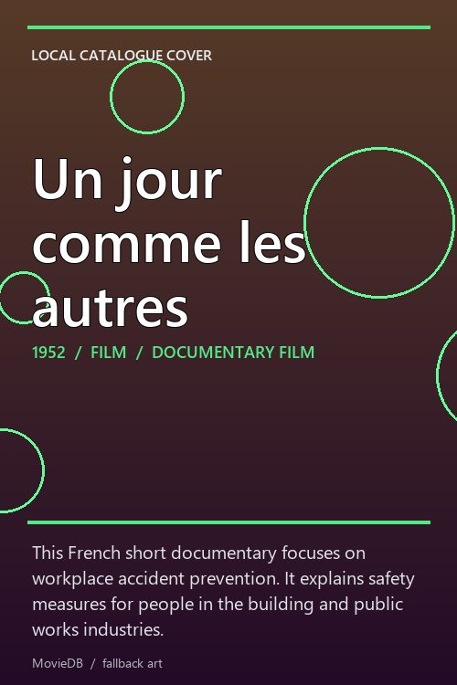 Un jour comme les autres poster