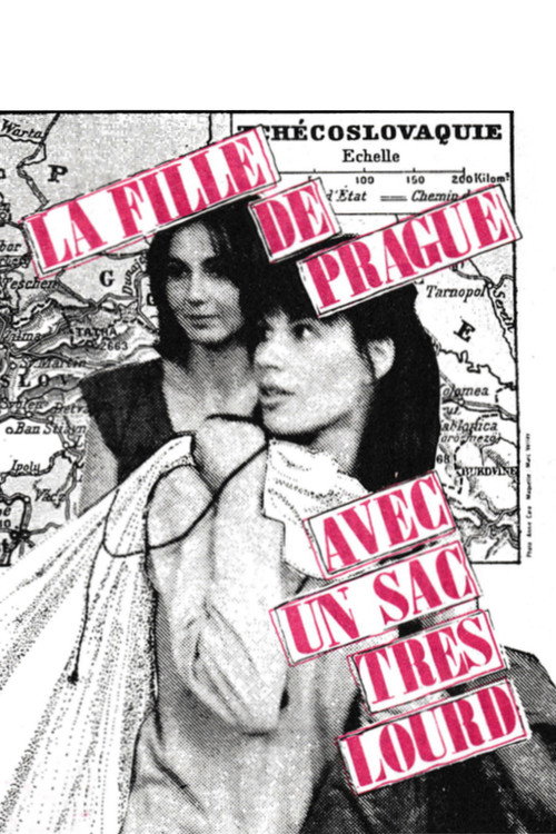 La Fille de Prague avec un sac tres Lourd poster