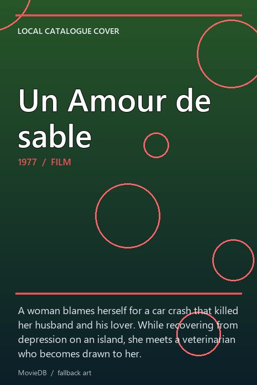 Un Amour de sable poster