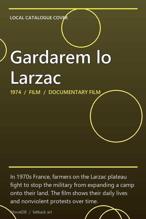 Gardarem lo Larzac poster