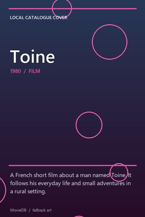 Toine poster