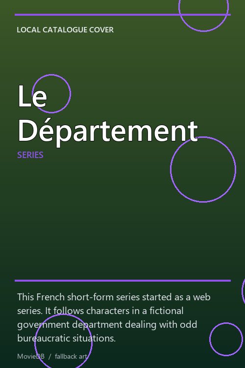 Le Département poster