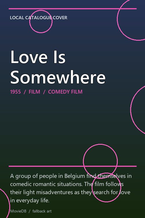 Love Is Somewhere poster