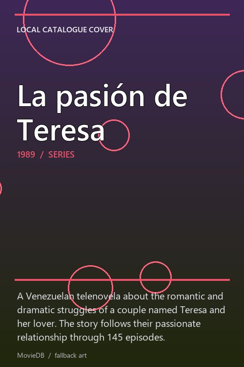 La pasión de Teresa poster