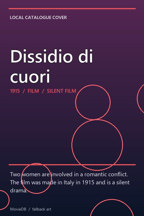 Dissidio di cuori poster