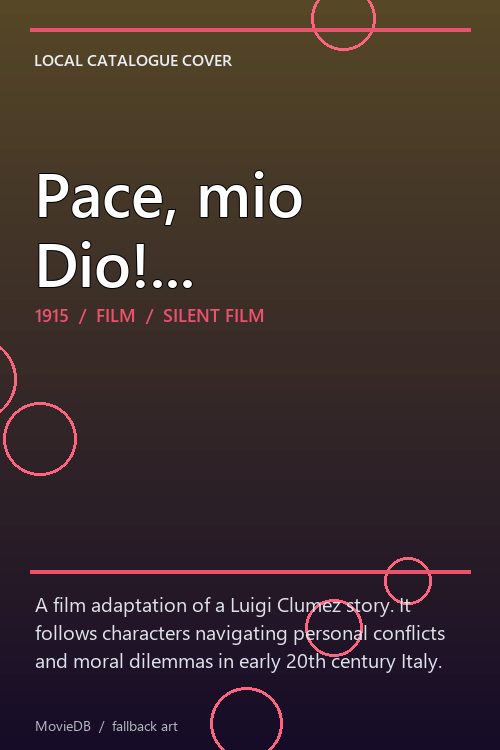 Pace, mio Dio!... poster