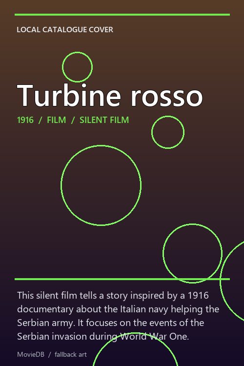 Turbine rosso poster