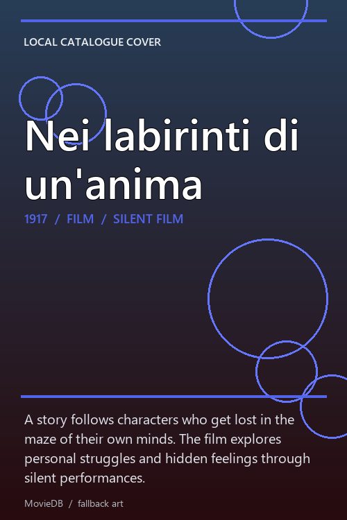 Nei labirinti di un'anima poster