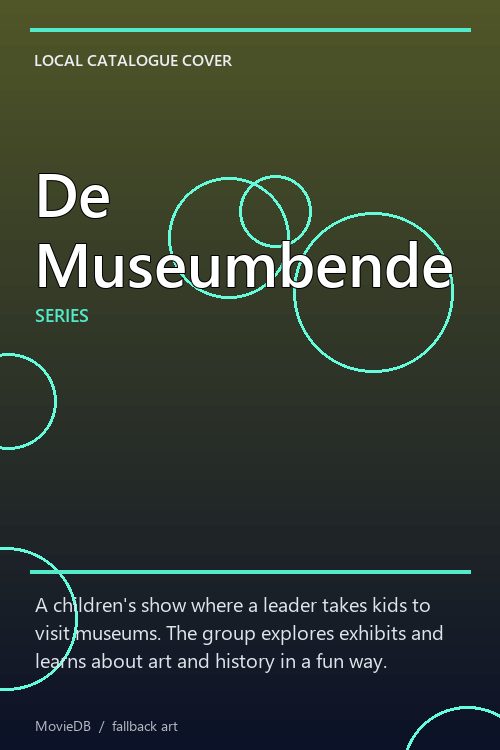 De Museumbende poster