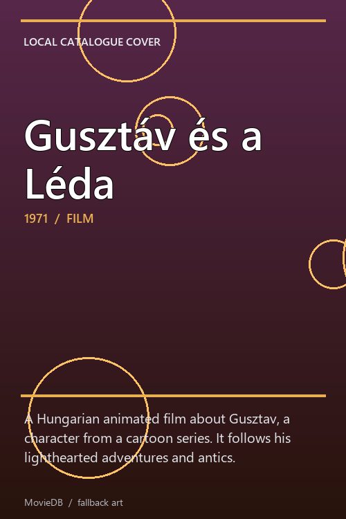 Gusztáv és a Léda poster