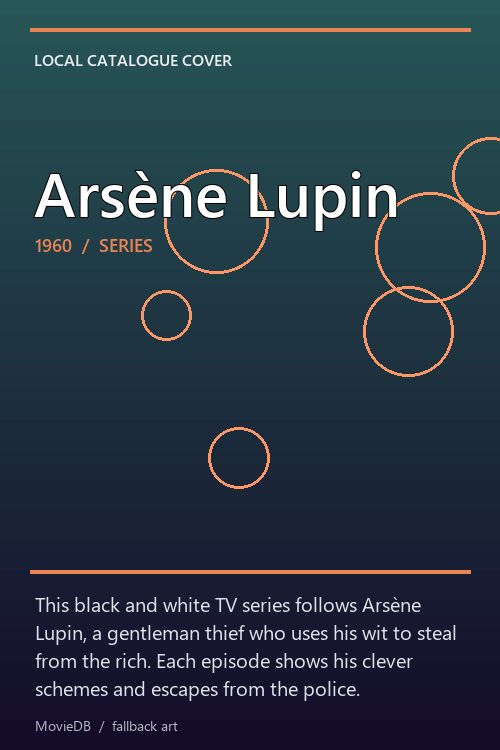 Arsène Lupin poster