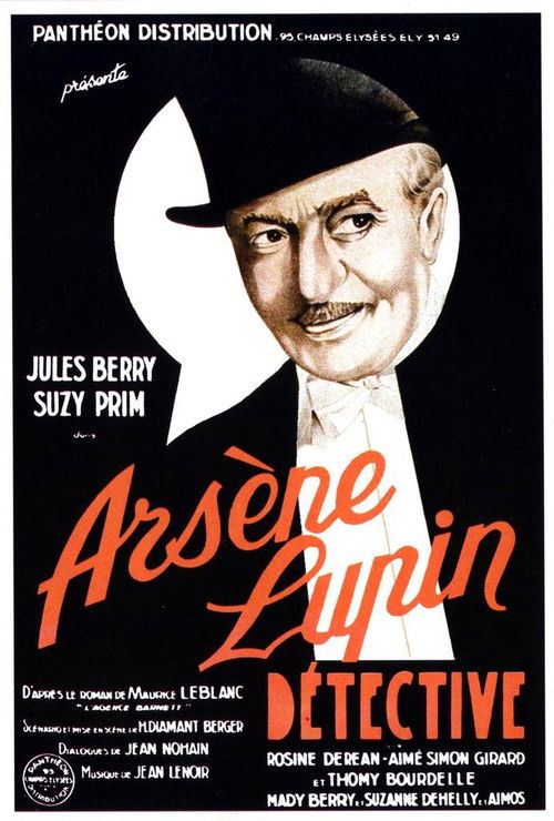 Arsene Lupin, Detective poster